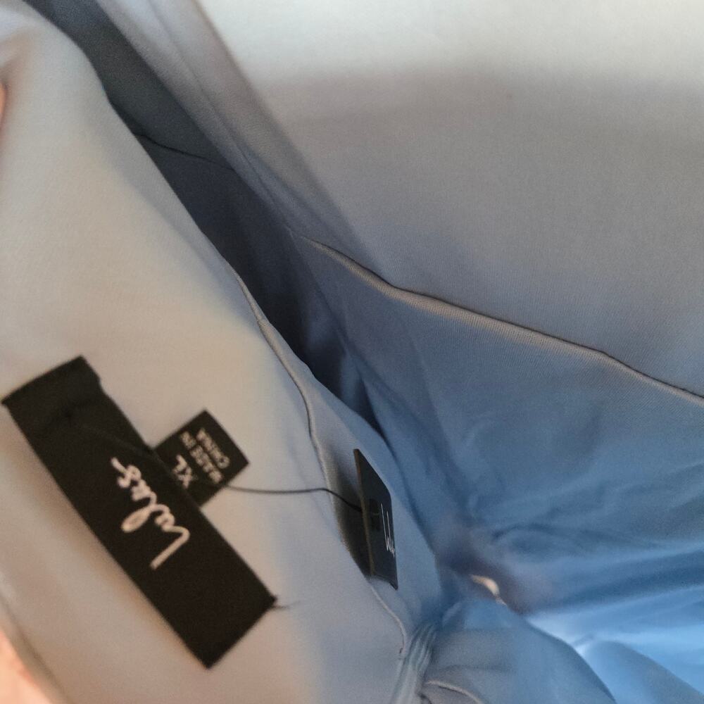 Lulu's Dress Pure Splendor Maxi Floral Organza Trumpet Bridesmaid NWT XL Cottage - Picture 3 of 5